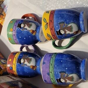 Sango Sweet Shoppe 4 Mugs NWT
